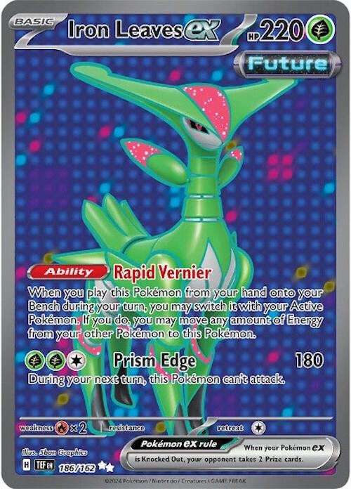 Iron Leaves ex 186/162 (SV05: Temporal Forces)  - Holofoil | Good Games Adelaide SA