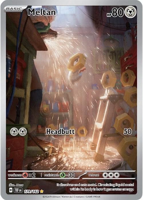 Meltan 179/162 (SV05: Temporal Forces)  - Holofoil | Good Games Adelaide SA