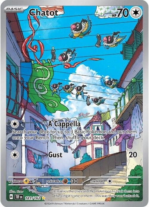 Chatot 181 162 181/162 (SV05: Temporal Forces)  - Holofoil | Good Games Adelaide SA