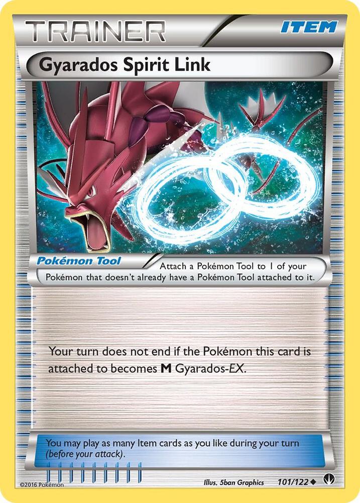 Gyarados Spirit Link 101/122 (XY - BREAKpoint)  | Good Games Adelaide SA