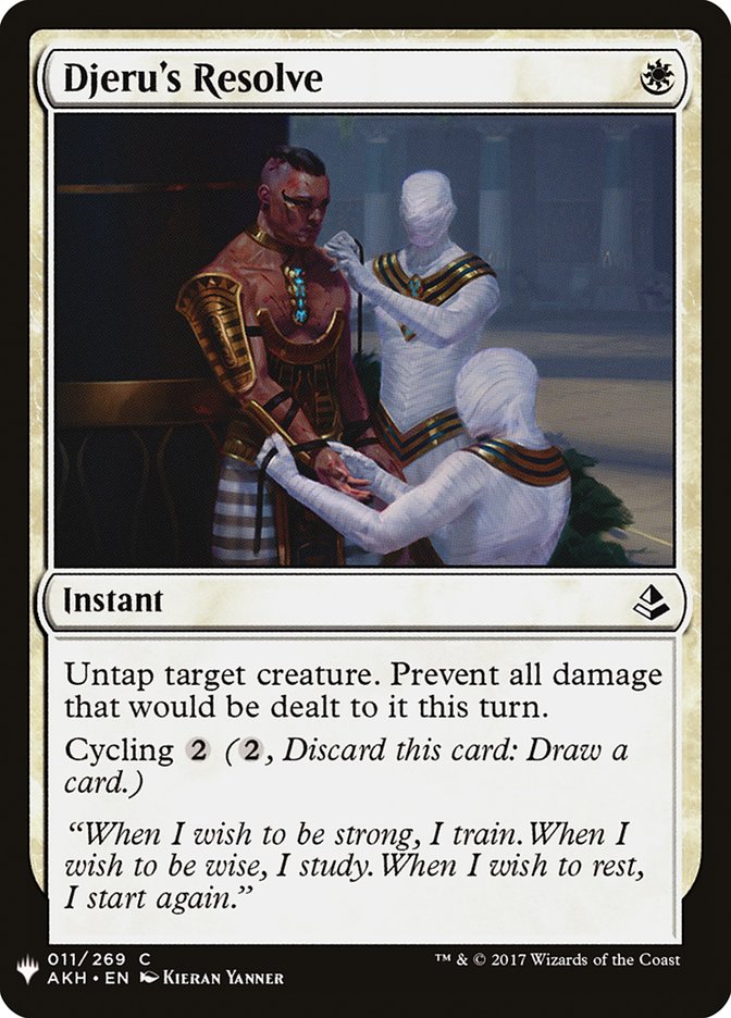Djerus Resolve 11 (The List Reprints)  | Good Games Adelaide SA