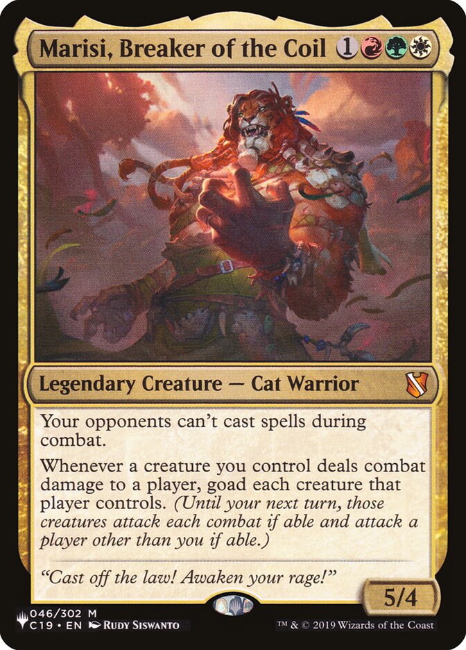 Marisi, Breaker of the Coil 046/302 (The List Reprints)  | Good Games Adelaide SA