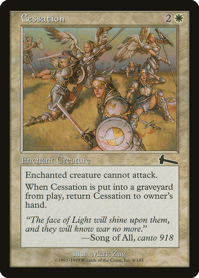 Cessation 4 (Urza's Legacy)  - Foil | Good Games Adelaide SA