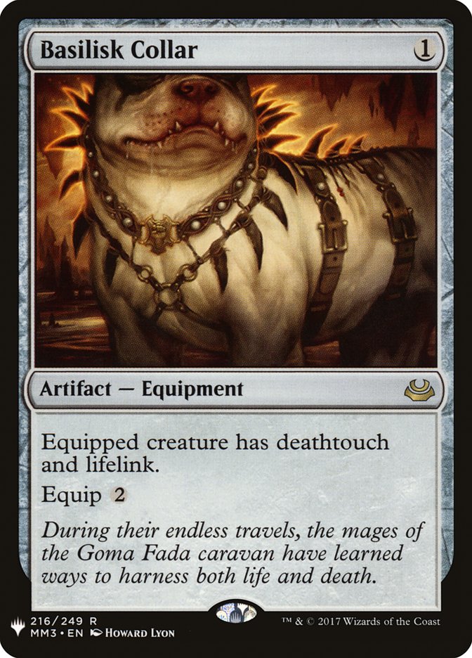 Basilisk Collar 216 (The List Reprints)  | Good Games Adelaide SA