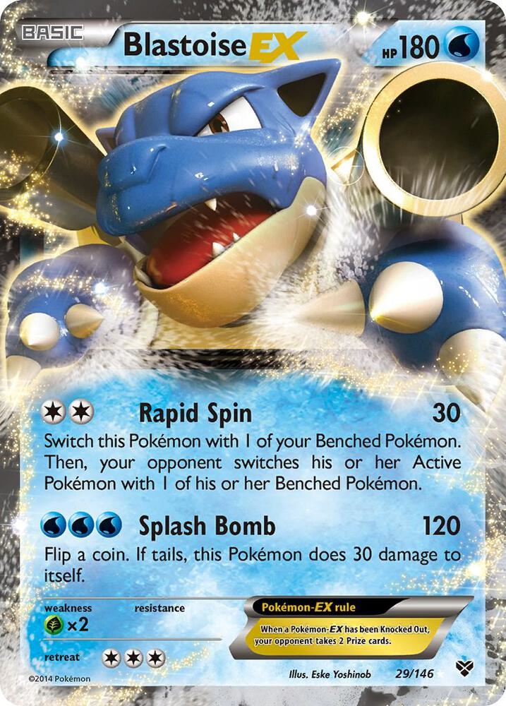 Blastoise EX 29/146 (XY Base Set)  - Holofoil | Good Games Adelaide SA