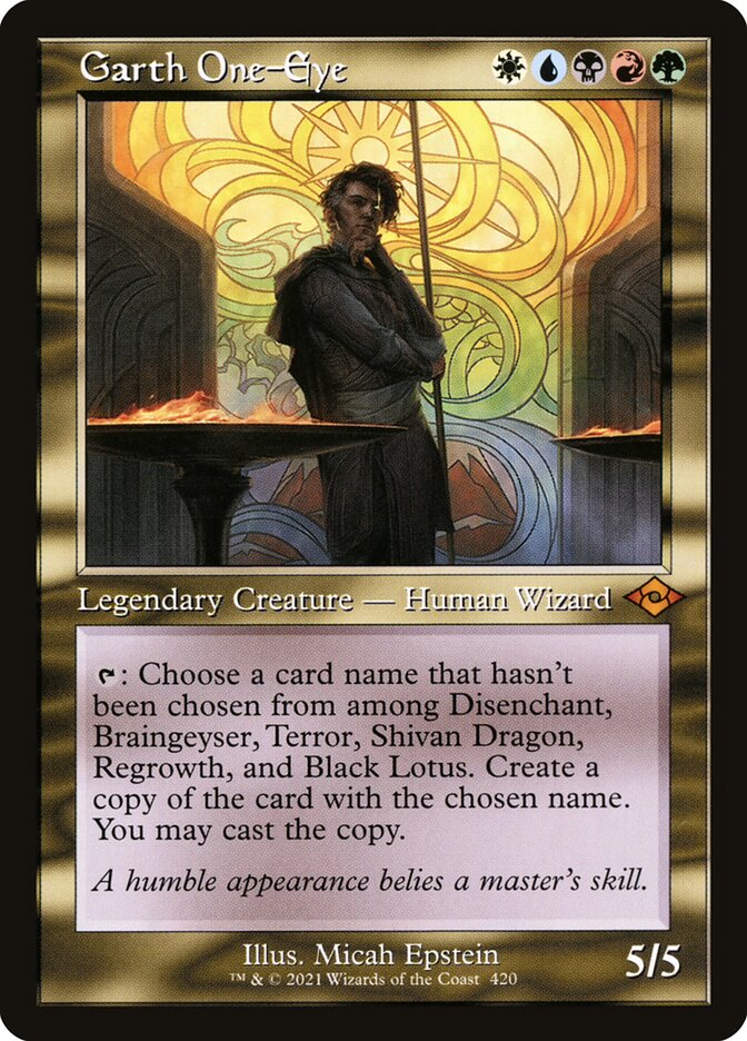 Garth One-Eye 420 (Modern Horizons 2)  - Foil | Good Games Adelaide SA