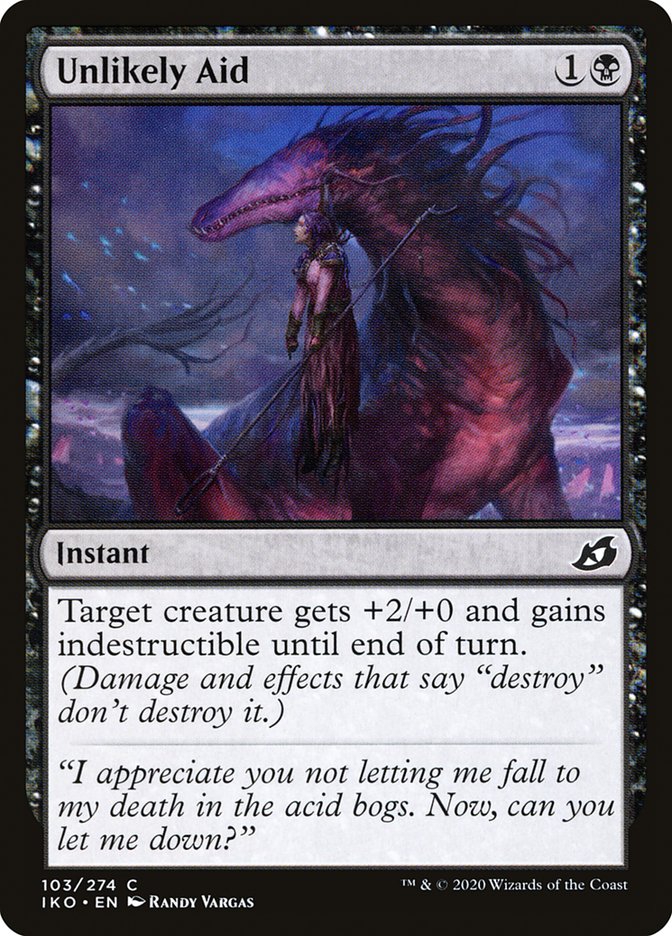 Unlikely Aid 103 (Ikoria: Lair of Behemoths)  - Foil | Good Games Adelaide SA