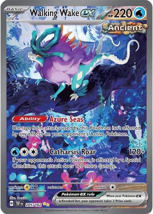 Walking Wake ex 205/162 (SV05: Temporal Forces)  - Holofoil | Good Games Adelaide SA