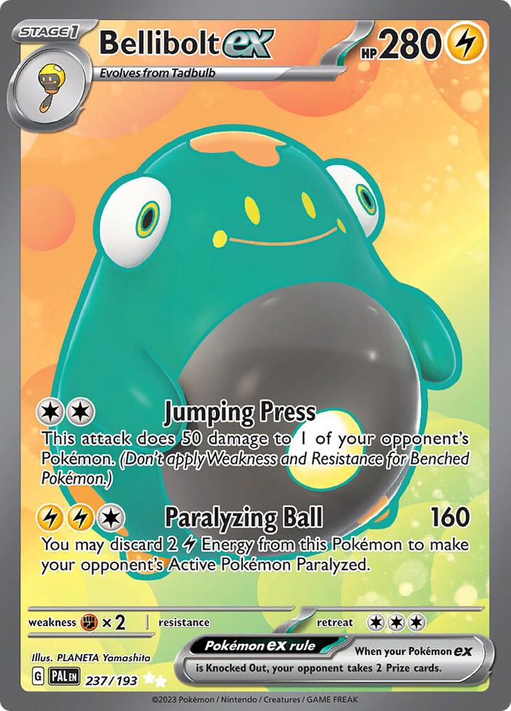 Bellibolt ex 237/193 (SV02: Paldea Evolved)  - Holofoil | Good Games Adelaide SA
