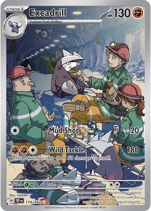 Excadrill 174/162 (SV05: Temporal Forces)  - Holofoil | Good Games Adelaide SA