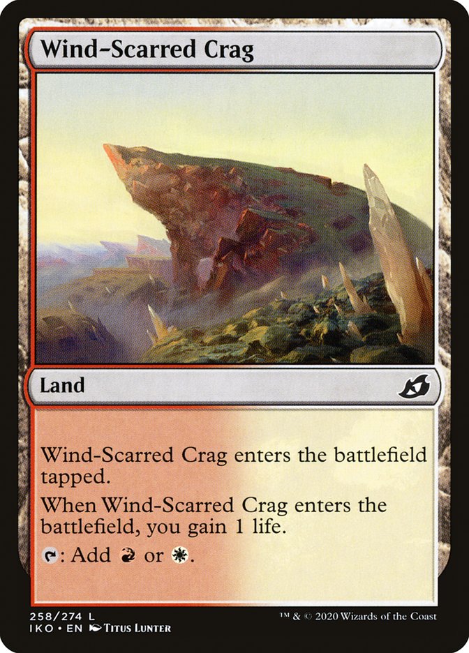 Wind-Scarred Crag 258 (Ikoria: Lair of Behemoths)  | Good Games Adelaide SA
