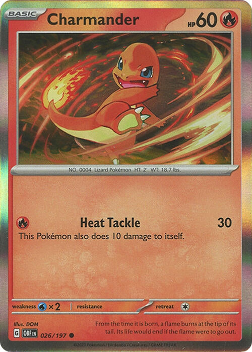 Charmander 026/197 (Miscellaneous Cards & Products)  - Holofoil | Good Games Adelaide SA