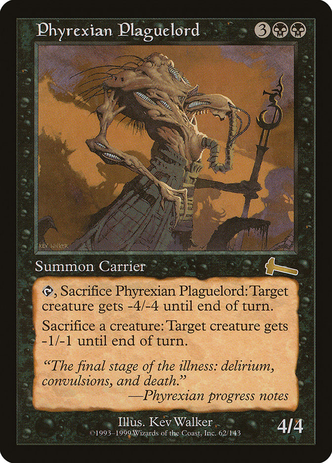 Phyrexian Plaguelord 62 (Urza's Legacy)  | Good Games Adelaide SA