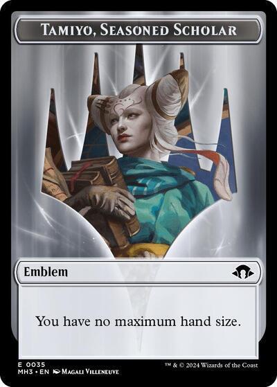 Emblem Tamiyo Seasoned Scholar 35 (Modern Horizons 3)  | Good Games Adelaide SA