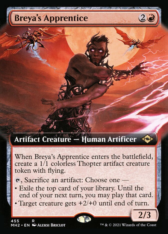 Breya's Apprentice 455 (Modern Horizons 2)  - Foil | Good Games Adelaide SA