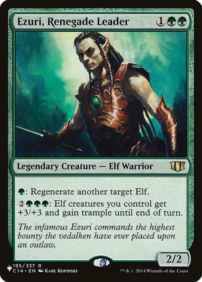 Ezuri, Renegade Leader 195/337 (The List Reprints)  | Good Games Adelaide SA