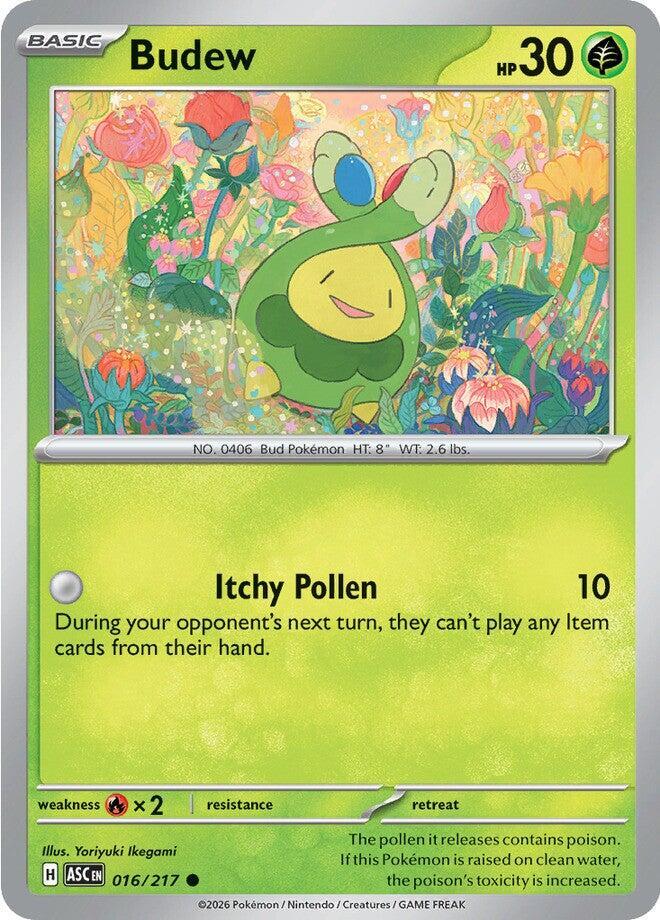 Budew 016/217 (ME: Ascended Heroes)  - Reverse Holofoil | Good Games Adelaide SA