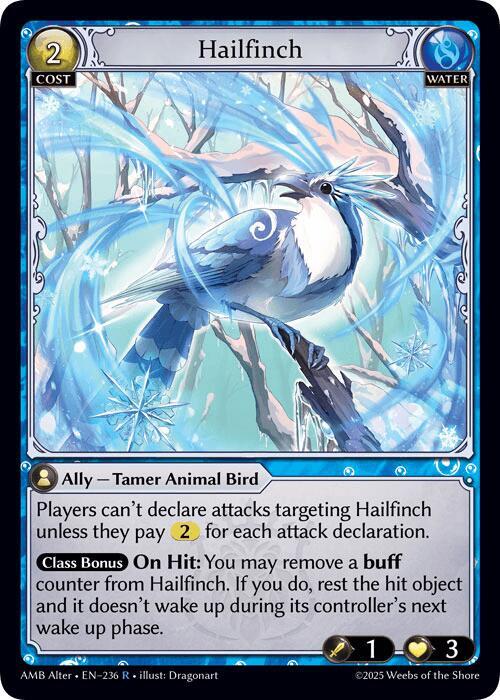 Hailfinch 236 (Mortal Ambition Alter Edition)  | Good Games Adelaide SA