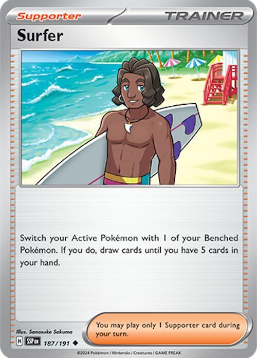 Surfer 187 191 187/191 (SV08: Surging Sparks)  | Good Games Adelaide SA
