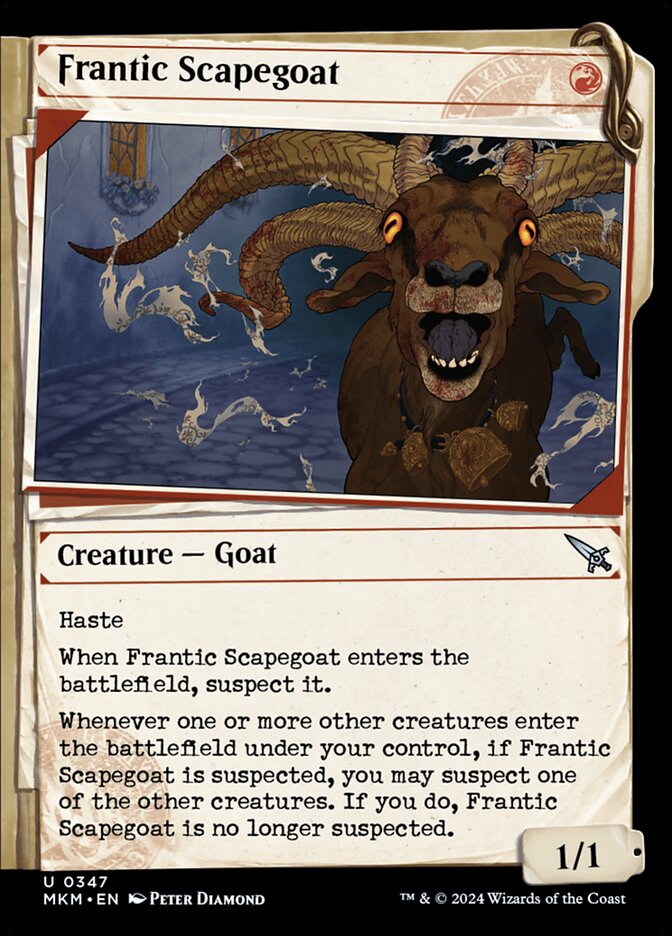 Frantic Scapegoat 347 (Murders at Karlov Manor)  | Good Games Adelaide SA