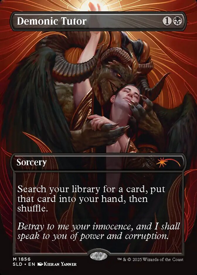 Demonic Tutor 1856 (Secret Lair Drop Series)  | Good Games Adelaide SA