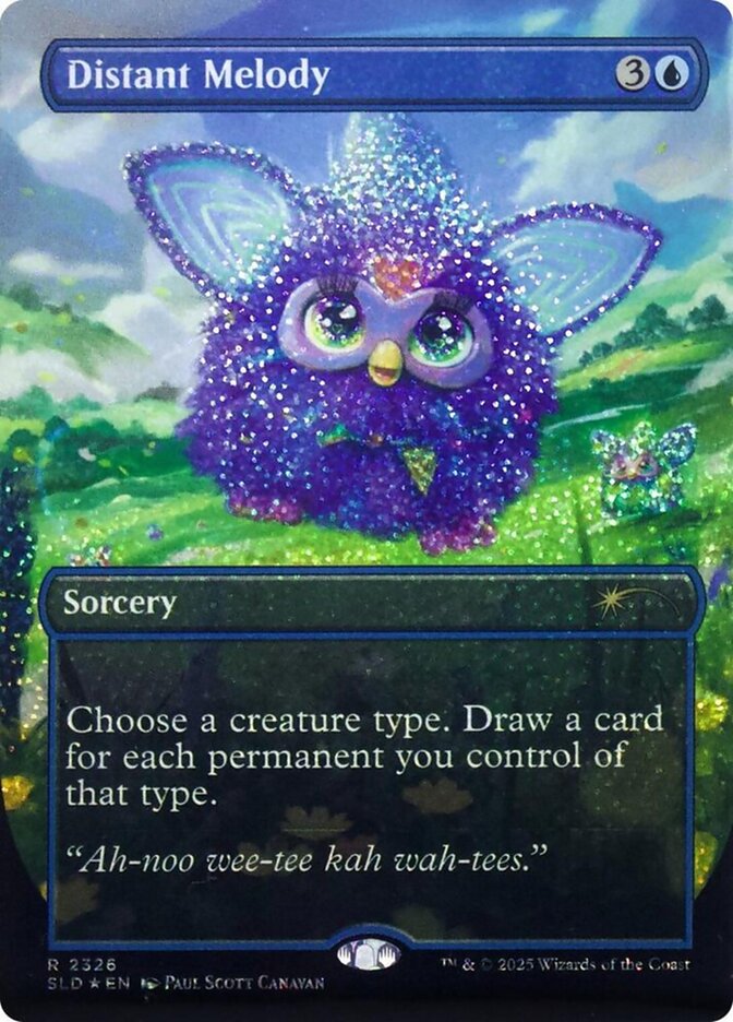 Distant Melody 2326 (Secret Lair Drop Series)  - Foil | Good Games Adelaide SA