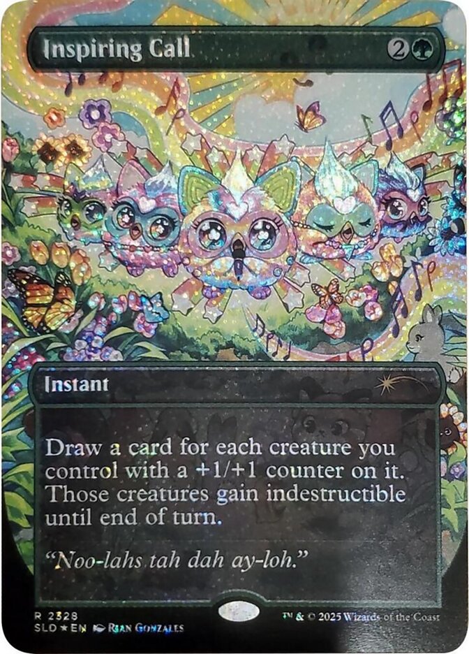 Inspiring Call 2328 (Secret Lair Drop Series)  - Foil | Good Games Adelaide SA