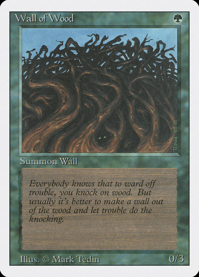 Wall of Wood  (Revised Edition)  | Good Games Adelaide SA