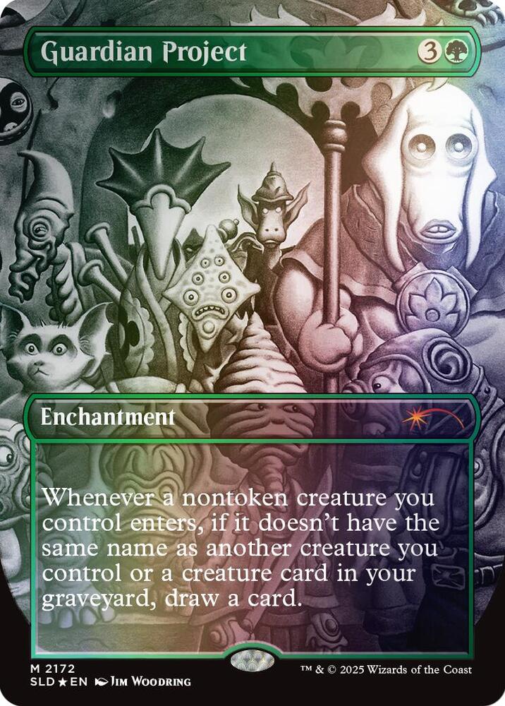 Guardian Project Rainbow Foil 2172 (Secret Lair Drop Series)  - Foil | Good Games Adelaide SA