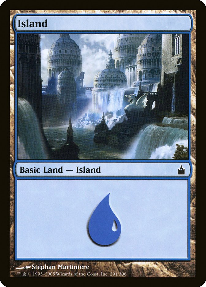 Island 291/306 (Ravnica: City of Guilds)  - Foil | Good Games Adelaide SA