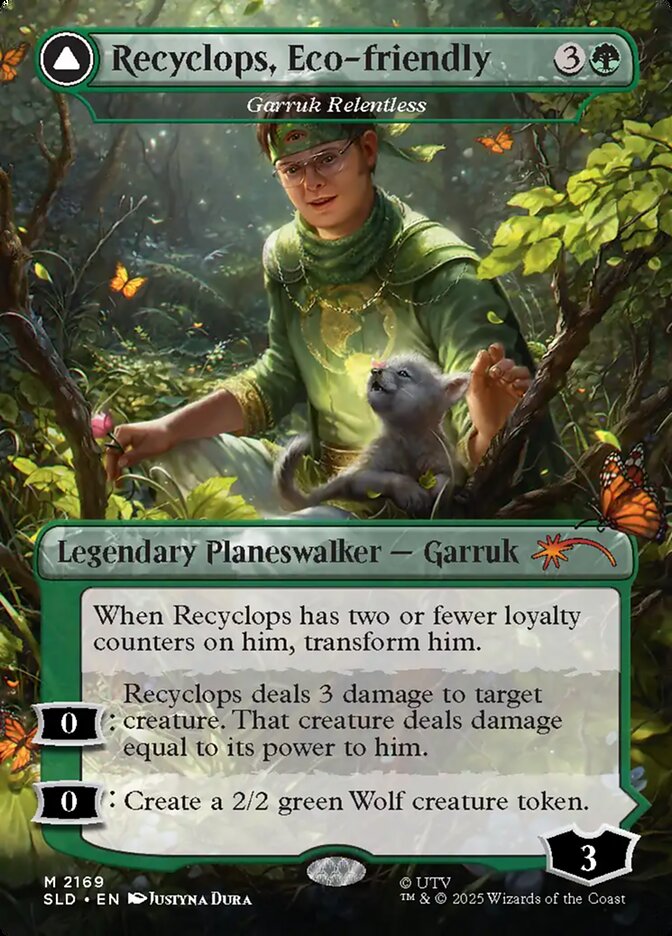 Garruk Relentless // Garruk, the Veil-Cursed 2169 (Secret Lair Drop Series)  | Good Games Adelaide SA