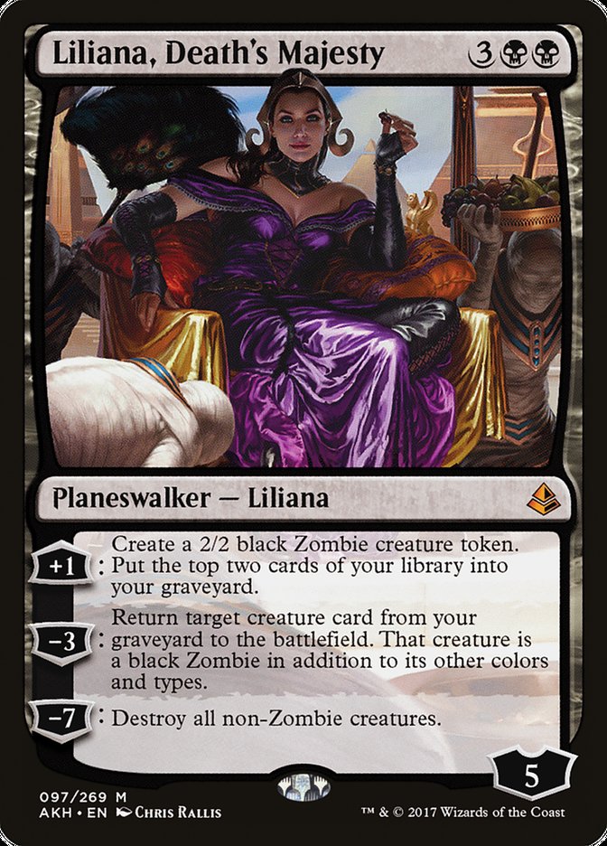 Liliana, Death's Majesty 97 (Amonkhet)  - Foil | Good Games Adelaide SA