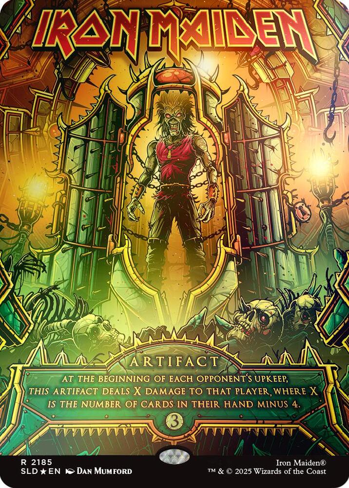 Iron Maiden Rainbow Foil 2185 (Secret Lair Drop Series)  - Foil | Good Games Adelaide SA
