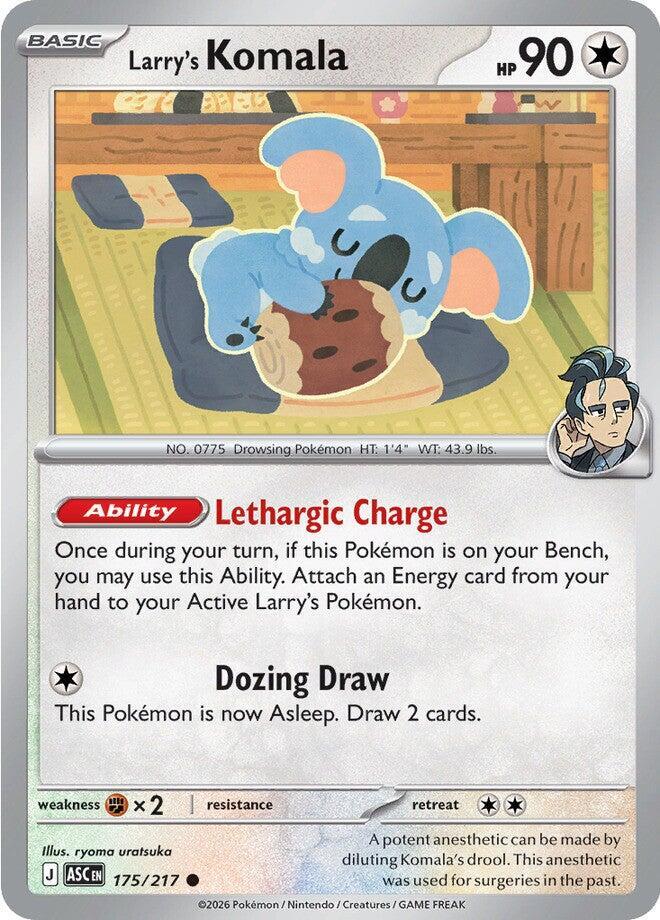Larry's Komala 175/217 (ME: Ascended Heroes)  - Reverse Holofoil | Good Games Adelaide SA