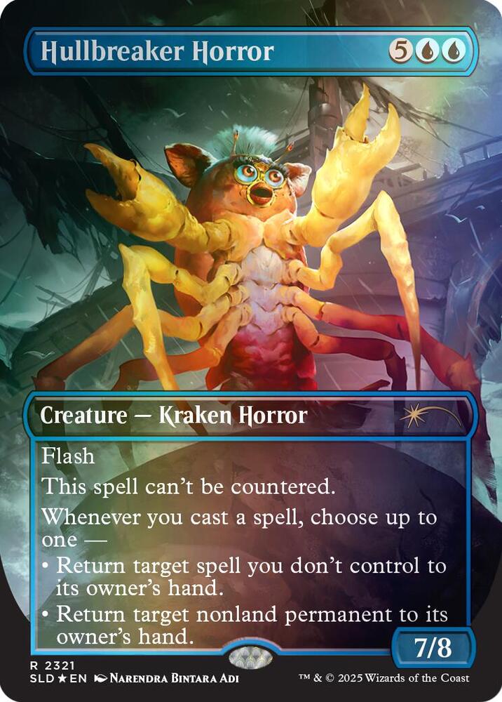 Hullbreaker Horror Rainbow Foil 2321 (Secret Lair Drop Series)  - Foil | Good Games Adelaide SA