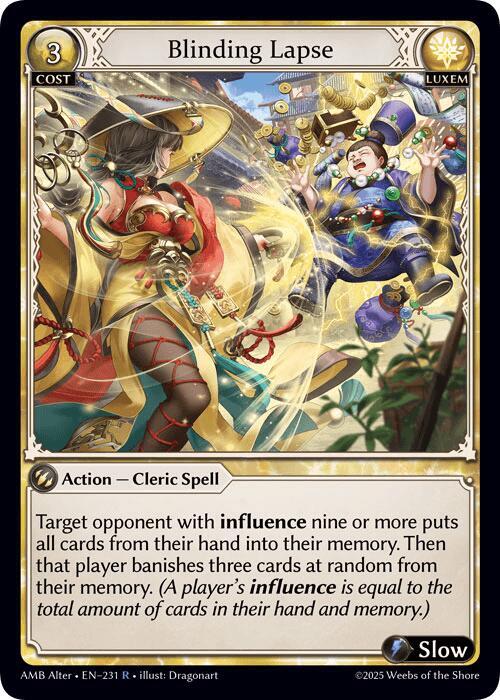 Blinding Lapse 231 (Mortal Ambition Alter Edition)  | Good Games Adelaide SA