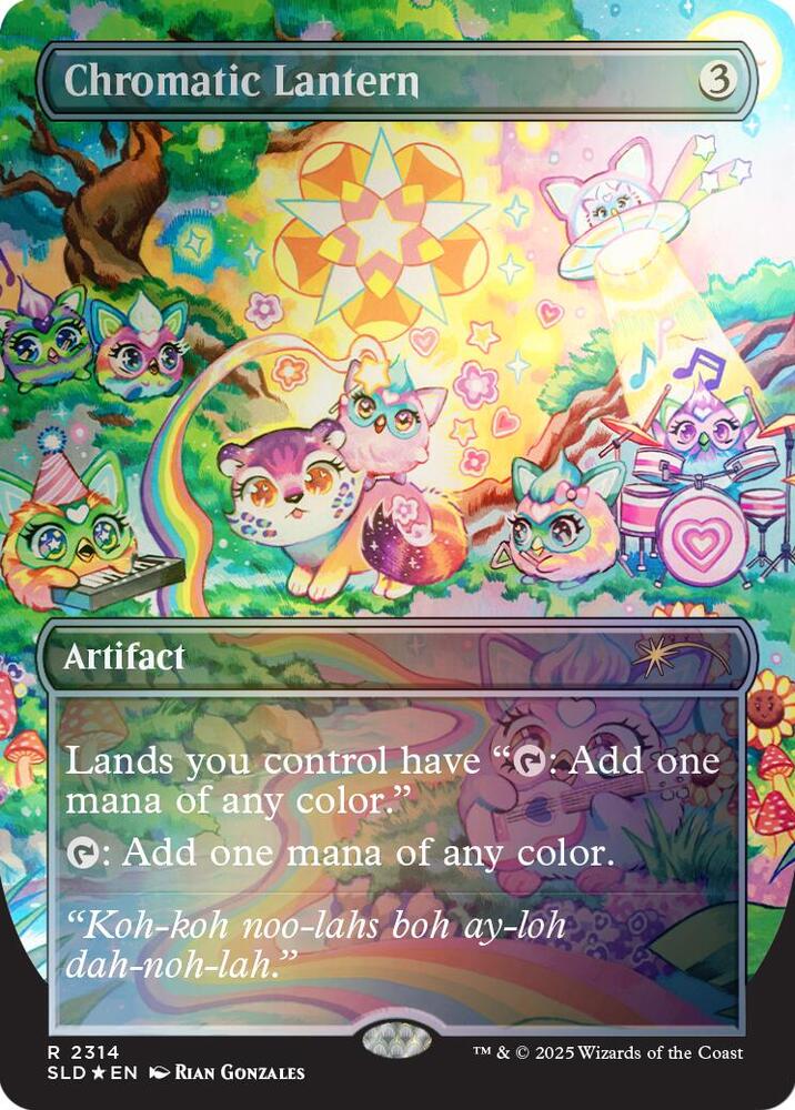 Chromatic Lantern 2314 Rainbow Foil 2314 (Secret Lair Drop Series)  - Foil | Good Games Adelaide SA