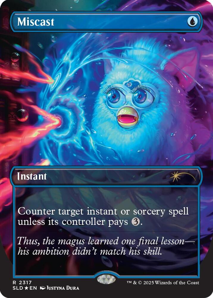 Miscast Rainbow Foil 2317 (Secret Lair Drop Series)  - Foil | Good Games Adelaide SA