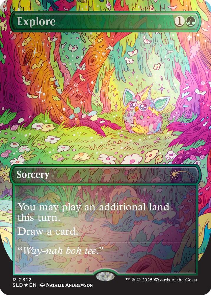 Explore 2312 Rainbow Foil 2312 (Secret Lair Drop Series)  - Foil | Good Games Adelaide SA