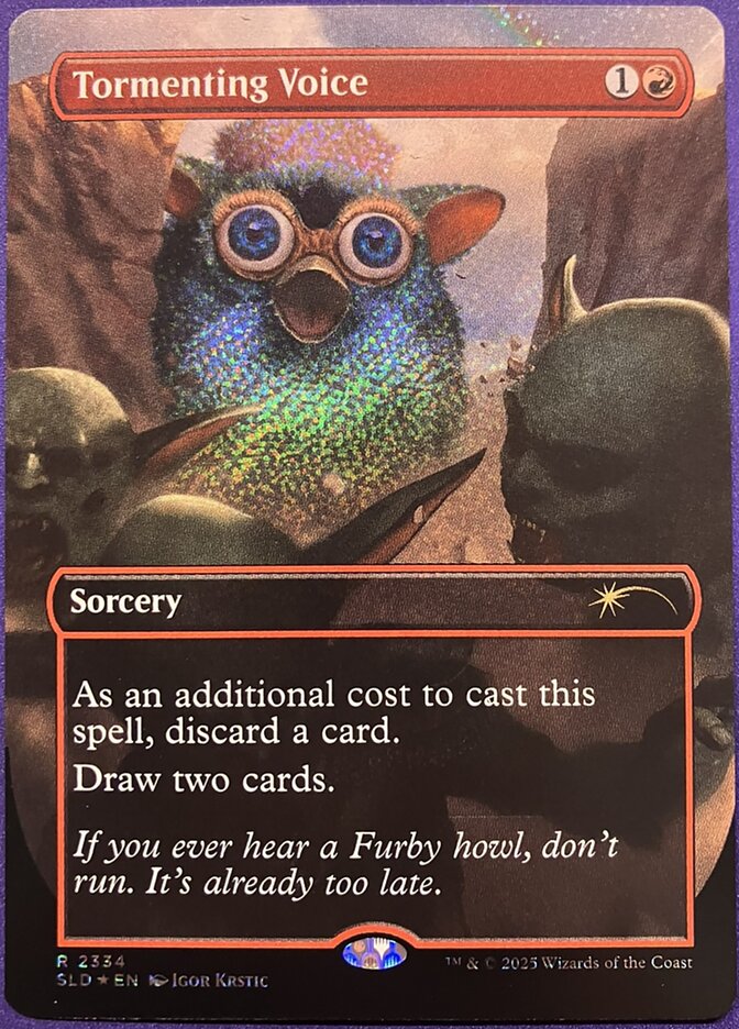 Tormenting Voice 2334 (Secret Lair Drop Series)  - Foil | Good Games Adelaide SA