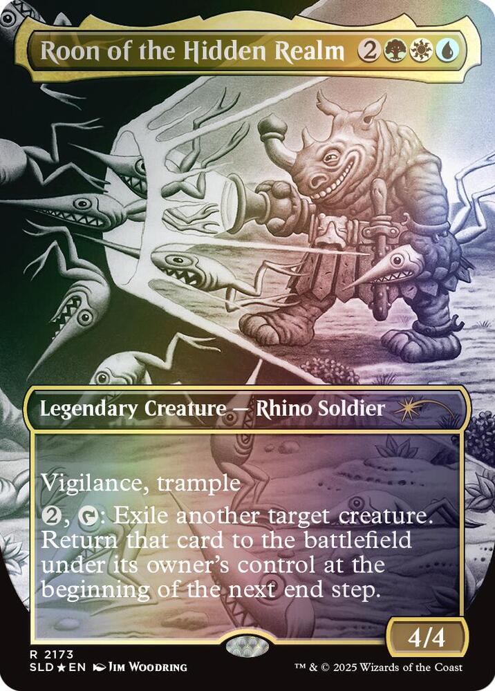 Roon of the Hidden Realm Rainbow Foil 2173 (Secret Lair Drop Series)  - Foil | Good Games Adelaide SA