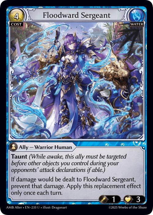 Floodward Sergeant 233 (Mortal Ambition Alter Edition)  | Good Games Adelaide SA