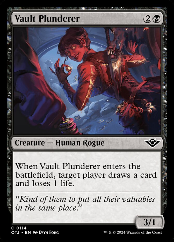 Vault Plunderer 114/286 (Outlaws of Thunder Junction)  - Foil | Good Games Adelaide SA
