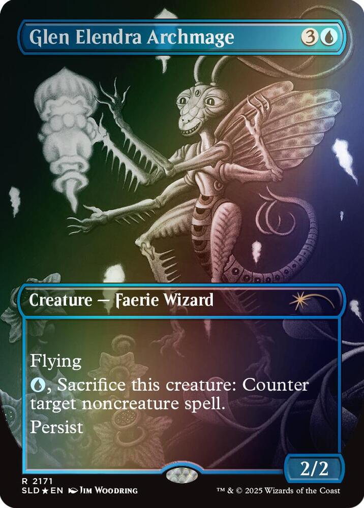Glen Elendra Archmage 2171 Rainbow Foil 2171 (Secret Lair Drop Series)  - Foil | Good Games Adelaide SA