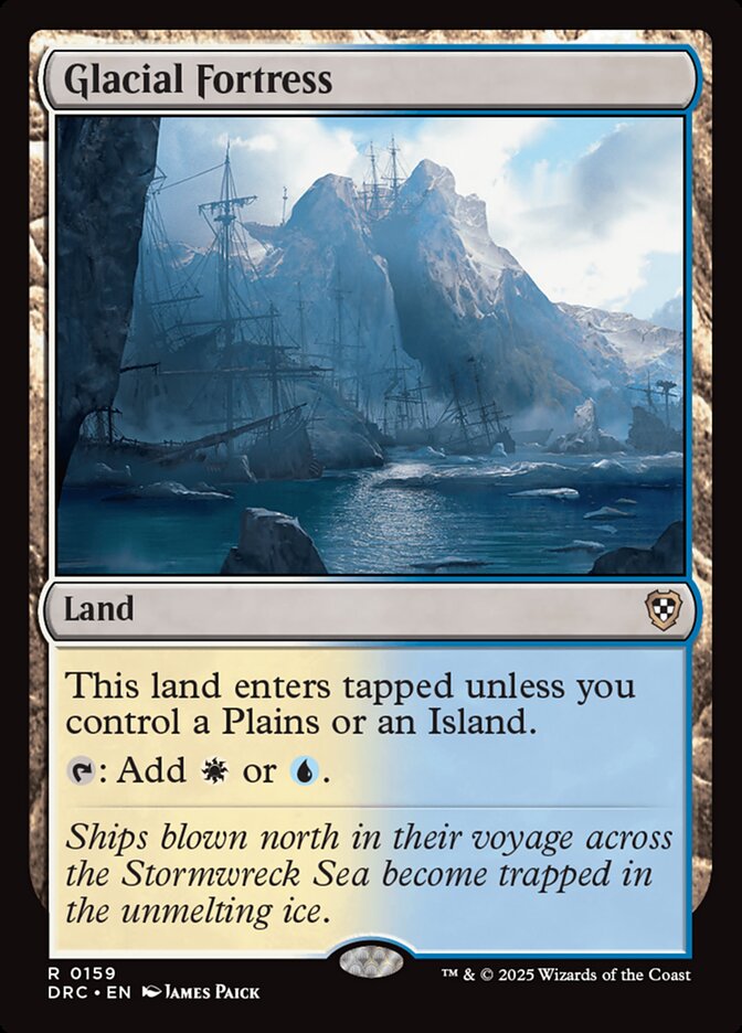 Glacial Fortress 159 (Commander: Aetherdrift)  | Good Games Adelaide SA