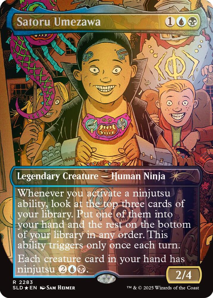 Satoru Umezawa Rainbow Foil 2283 (Secret Lair Drop Series)  - Foil | Good Games Adelaide SA
