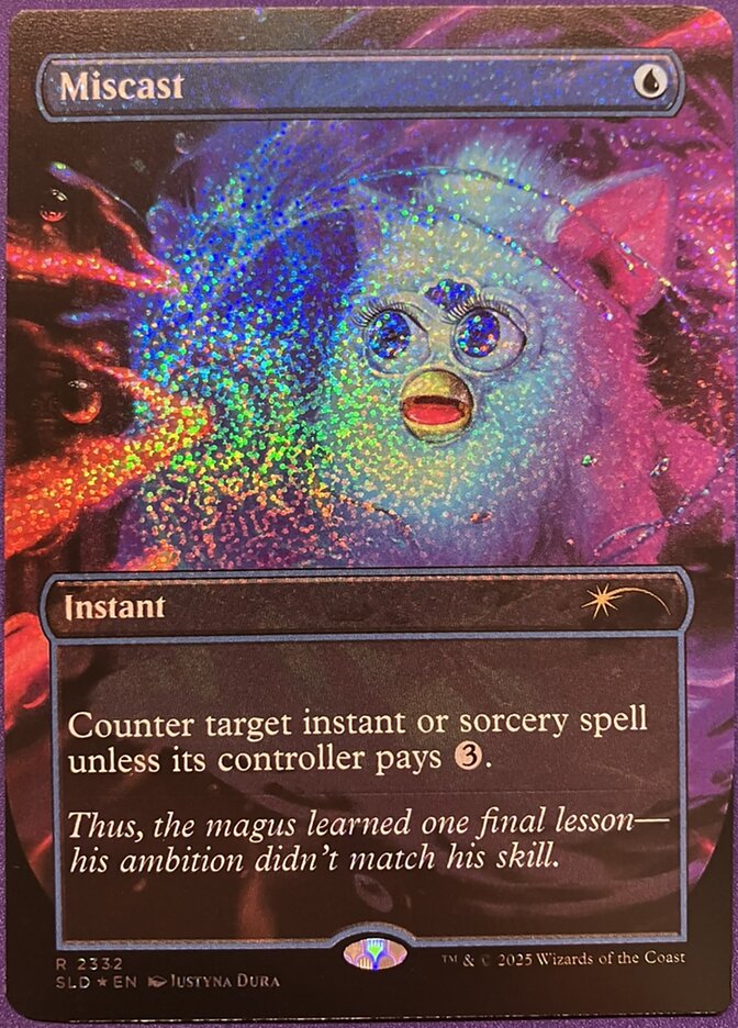 Miscast 2332 (Secret Lair Drop Series)  - Foil | Good Games Adelaide SA