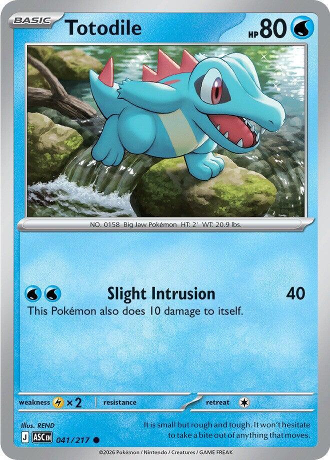 Totodile 041/217 (ME: Ascended Heroes)  | Good Games Adelaide SA