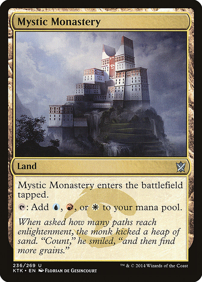Mystic Monastery 236 (Khans of Tarkir)  - Foil | Good Games Adelaide SA