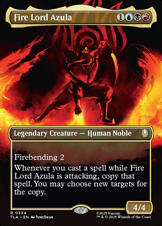 Fire Lord Azula 334 (Avatar: The Last Airbender)  - Foil | Good Games Adelaide SA
